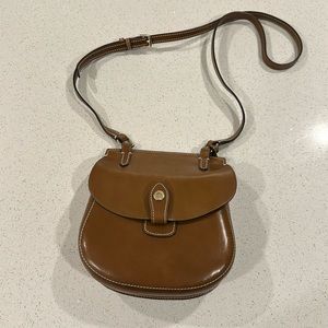 Dooney & Bourke Brown Leather Crossbody